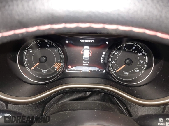 2015 Jeep Cherokee Limited with VIN 1C4PJLDB0FW505891, listed as a IAAI auction lot 41620674 with 120,804 mi miles and . Bid and sale history available at DreamBid. Image 7.