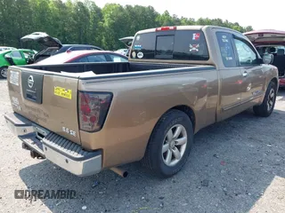 2005 Nissan Titan SE with VIN 1N6AA06A25N504347, listed as a IAAI auction lot 42384240 with 257,729 mi miles and . Bid and sale history available at DreamBid. Image 4.