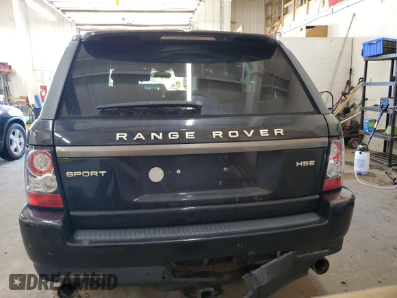2012 Land Rover Range Rover Sport HSE with VIN SALSF2D4XCA722082, listed as a Copart auction lot 57330405 with 187,177 mi miles and Salvage title. Bid and sale history available at DreamBid. Image 6.