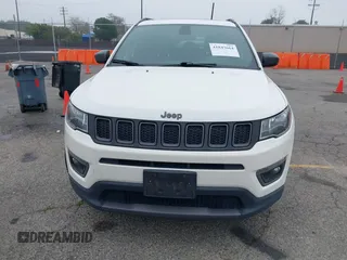 2021 Jeep Compass 80th Anniversary with VIN 3C4NJCEB4MT577055, listed as a IAAI auction lot 41847664 with 106,135 mi miles and . Bid and sale history available at carsss.com. Image 12.
