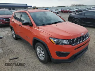 2017 Jeep Compass Sport with VIN 3C4NJCAB9HT669130, listed as a Copart auction lot 54504545 with 153,527 mi miles and Non Repairable. Bid and sale history available at carsss.com. Image 4.