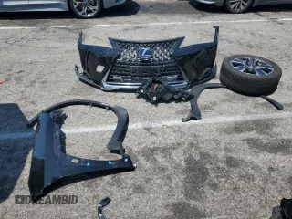 2020 Lexus UX 250h with VIN JTHX9JBH2L2034610, listed as a Copart auction lot 62195585 with 24,992 mi miles and Salvage title. Bid and sale history available at DreamBid. Image 12.