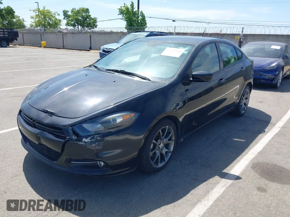 2013 Dodge Dart SXT with VIN 1C3CDFBA8DD309244, listed as a IAAI auction lot 42349518 with 108,526 mi miles and . Bid and sale history available at DreamBid. Image 2.