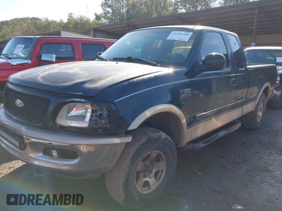 1997 Ford F-150 XL with VIN 1FTEX18L9VNC35190, listed as a IAAI auction lot 41451204 with 263,305 mi miles. Bid and sale history available at carsss.com. Image 2.