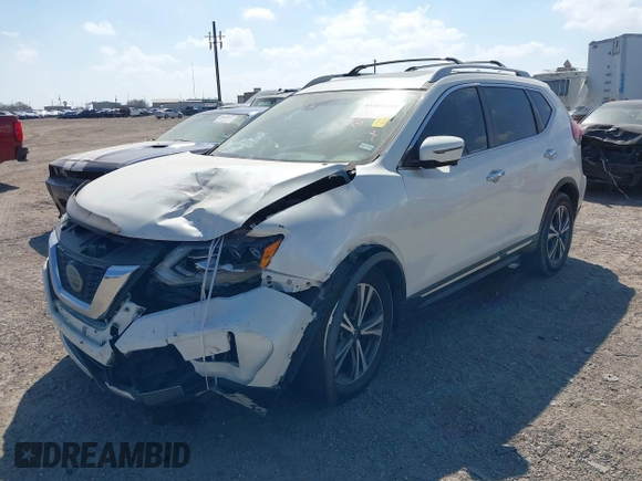 2018 Nissan Rogue SV with VIN 5N1AT2MT0JC711771, listed as a IAAI auction lot 41487100 with 115,312 mi miles and . Bid and sale history available at carsss.com. Image 2.