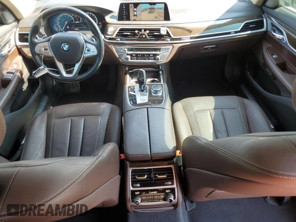 2018 BMW 7 Series 740e xDrive iPerformance with VIN WBA7J2C51JG938447, listed as a Copart auction lot 63021064 with 81,105 mi miles and Salvage Title. Bid and sale history available at carsss.com. Image 8.