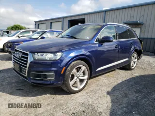 2019 Audi Q7 Prestige with VIN WA1VAAF7XKD032862, listed as a Copart auction lot 63205755 with 79,556 mi miles and Salvage title. Bid and sale history available at DreamBid. Image 1.
