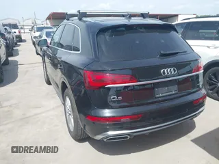 2023 Audi Q5 S line Premium with VIN WA1GAAFY3P2027829, listed as a IAAI auction lot 42638257 with 61,925 mi miles and . Bid and sale history available at DreamBid. Image 3.