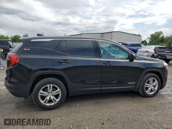 2020 GMC Terrain SLE with VIN 3GKALMEV3LL240369, listed as a Copart auction lot 60046055 with 112,884 mi miles and Salvage title. Bid and sale history available at DreamBid. Image 3.