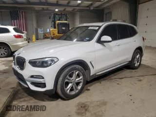 2019 BMW X3 sDrive30i with VIN 5UXTR7C56KLF24971, listed as a Copart auction lot 43018555 with 101,039 mi miles and Salvage Title. Bid and sale history available at carsss.com. Image 1.