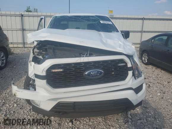 2023 Ford F-150 XL with VIN 1FTFW1E54PFB48680, listed as a Copart auction lot 59205375 with Not provided miles and Salvage title. Bid and sale history available at DreamBid. Image 5.