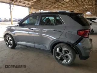 2022 Hyundai Venue SEL with VIN KMHRC8A36NU181204, listed as a Copart auction lot 58923985 with 40,300 mi miles and Salvage title. Bid and sale history available at DreamBid. Image 2.