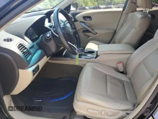 2014 Acura RDX Technology with VIN 5J8TB4H5XEL021234, listed as a Copart auction lot 58979175 with 122,369 mi miles and Salvage title. Bid and sale history available at DreamBid. Image 7.