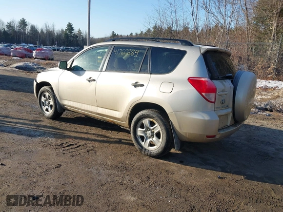 2008 Toyota RAV4 with VIN JTMBD33V685202183, listed as a IAAI auction lot 41766684 with 152,580 mi miles. Bid and sale history available at carsss.com. Image 3.