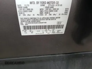2014 Ford Explorer XLT z VIN 1FM5K8D82EGB26708, wystawiony jako Copart lot #57974315 z przebiegiem 163 310 mil mil oraz Tytuł czysty. Historia ofert i sprzedaży dostępna na DreamBid. Obrazek 13.