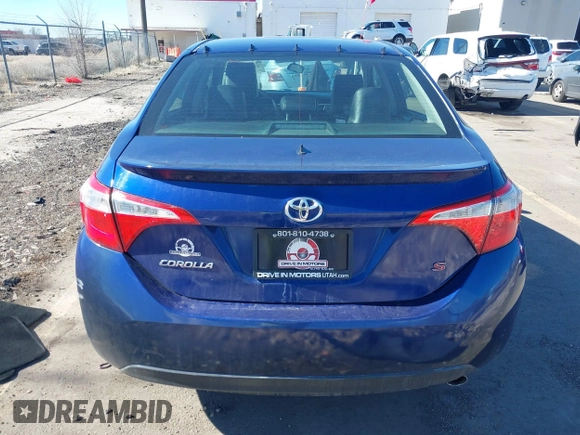 2014 Toyota Corolla L with VIN 5YFBURHE4EP006267, listed as a IAAI auction lot 41658018 with 96,423 mi miles and . Bid and sale history available at DreamBid. Image 16.