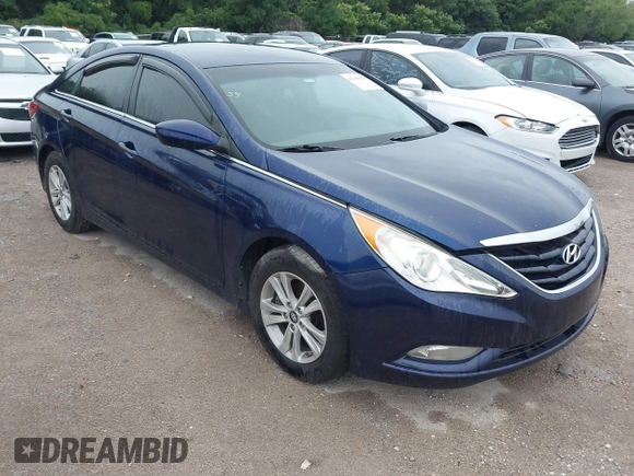 2013 Hyundai Sonata GLS with VIN 5NPEB4AC9DH781979, listed as a IAAI auction lot 42195958 with 138,628 mi miles and . Bid and sale history available at carsss.com. Image 1.