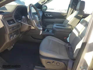 2021 Chevrolet Suburban LT with VIN 1GNSCCKDXMR395718, listed as a Copart auction lot 42215885 with 84,805 mi miles and Salvage Title. Bid and sale history available at carsss.com. Image 7.