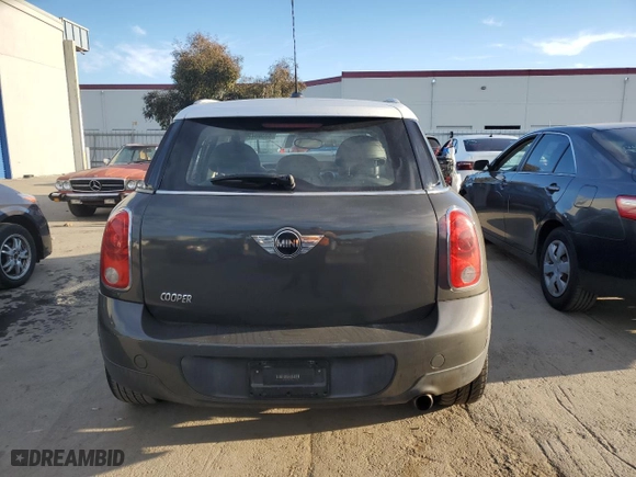 2013 MINI Cooper Countryman with VIN WMWZB3C55DWM08553, listed as a Copart auction lot 88506725 with 101,317 mi miles and Salvage Title. Bid and sale history available at carsss.com. Image 6.