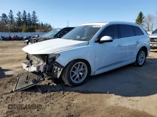 2019 Audi Q7 Prestige with VIN WA1VAAF75KD011398, listed as a Copart auction lot 49524945 with 103,306 mi miles and Salvage Title. Bid and sale history available at carsss.com. Image 1.