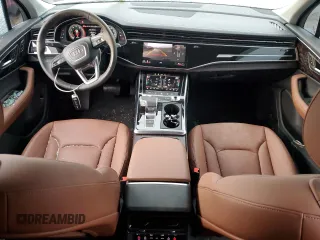 2024 Audi Q7 Premium Plus with VIN WA1LXBF79RD010132, listed as a Copart auction lot 46537955 with 10,664 mi miles and Salvage title. Bid and sale history available at DreamBid. Image 8.