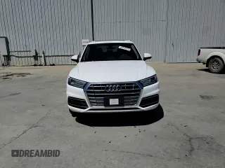 2018 Audi Q5 Premium with VIN WA1ANAFY2J2227182, listed as a Copart auction lot 60544075 with 33,851 mi miles and Salvage title. Bid and sale history available at DreamBid. Image 14.