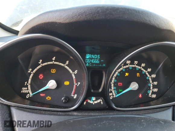 2017 Ford Fiesta SE with VIN 3FADP4BJ7HM144556, listed as a Copart auction lot 49449905 with 64,666 mi miles and Salvage Title. Bid and sale history available at DreamBid. Image 9.