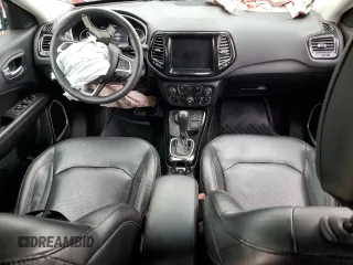 2018 Jeep Compass Limited with VIN 3C4NJDCBXJT470838, listed as a Copart auction lot 82395074 with 59,624 mi miles and Non Repairable. Bid and sale history available at DreamBid. Image 8.