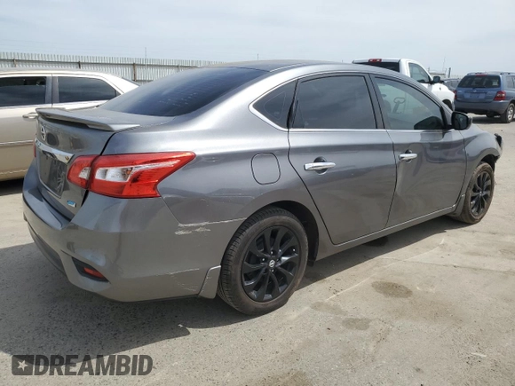 2018 Nissan Sentra S with VIN 3N1AB7AP9JY246977, listed as a Copart auction lot 53308245 with 114,240 mi miles and Salvage Title. Bid and sale history available at DreamBid. Image 3.