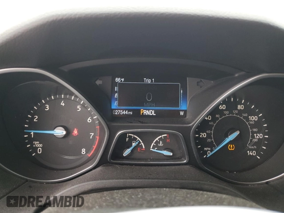 2017 Ford Focus SE z VIN 1FADP3F28HL270925, wystawiony jako Copart lot #56149505 z przebiegiem 27 544 mil mil oraz Szkoda całkowita • Salvage title. Historia ofert i sprzedaży dostępna na DreamBid. Obrazek 9.
