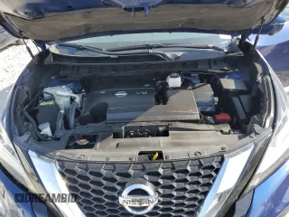 2019 Nissan Murano SL with VIN 5N1AZ2MS5KN165643, listed as a Copart auction lot 46440014 with 34,867 mi miles and Salvage Title. Bid and sale history available at DreamBid. Image 11.