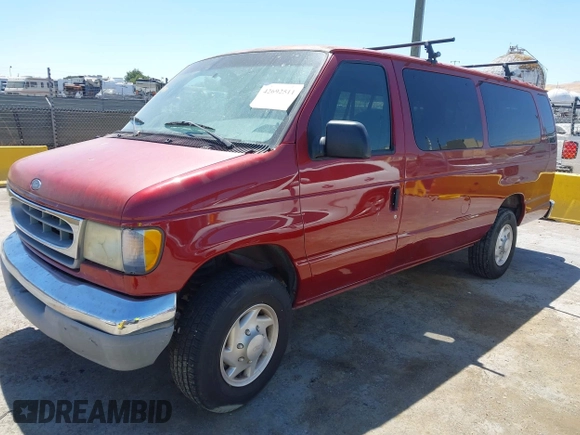 2001 Ford Econoline Passenger XL с VIN 1FBSS31S61HA97085, выставлен на аукционе IAAI как лот 42692511 с пробегом 285 182 миль миль и . История ставок и продаж доступна на DreamBid. Изображение 2.