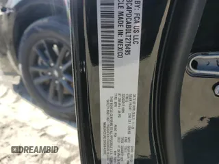 2020 Dodge Journey SE Value with VIN 3C4PDCAB0LT276495, listed as a Copart auction lot 46470485 with 57,866 mi miles and Salvage Title. Bid and sale history available at carsss.com. Image 14.