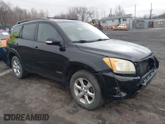2010 Toyota RAV4 Ltd with VIN JTMDF4DV3AD026843, listed as a IAAI auction lot 41853585 with 193,209 mi miles. Bid and sale history available at carsss.com. Image 1.