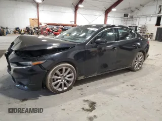 2019 Mazda 3 Premium with VIN JM1BPBEMXK1123250, listed as a Copart auction lot 51895705 with 56,640 mi miles and Salvage title. Bid and sale history available at DreamBid. Image 1.