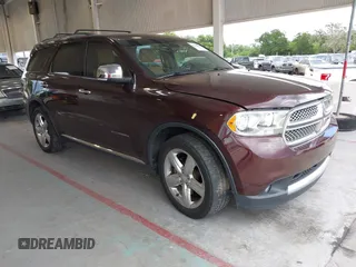 2012 Dodge Durango Citadel with VIN 1C4SDHET8CC266528, listed as a IAAI auction lot 42609654 with 123,692 mi miles and . Bid and sale history available at DreamBid. Image 1.