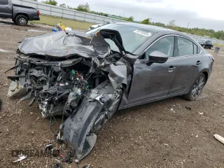 2021 Mazda Mazda6 Touring with VIN JM1GL1VM7M1603406, listed as a Copart auction lot 80790934 with 0 mi miles and Salvage Title. Bid and sale history available at carsss.com. Image 1.