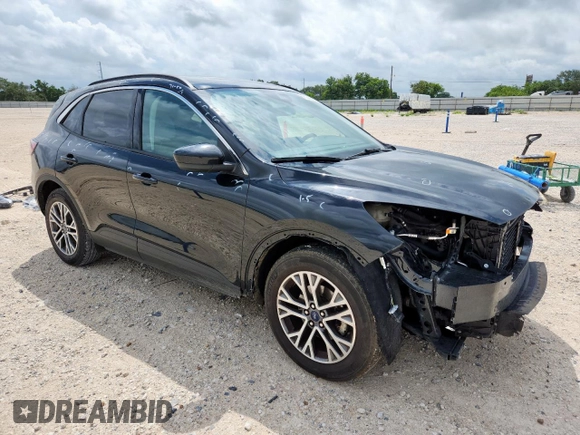 2021 Ford Escape SEL with VIN 1FMCU0H65MUA58271, listed as a Copart auction lot 63344555 with 44,850 mi miles and Salvage title. Bid and sale history available at DreamBid. Image 4.