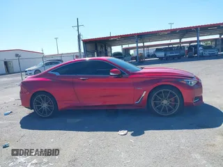 2018 Infiniti Q60 RED SPORT 400 with VIN JN1FV7EL4JM630513, listed as a IAAI auction lot 40411948 with 59,373 mi miles. Bid and sale history available at carsss.com. Image 14.