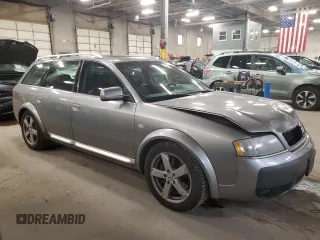 2005 Audi allroad A6 V8 with VIN WA1YD64B45N000576, listed as a Copart auction lot 81767684 with 146,848 mi miles and Salvage Title. Bid and sale history available at DreamBid. Image 4.