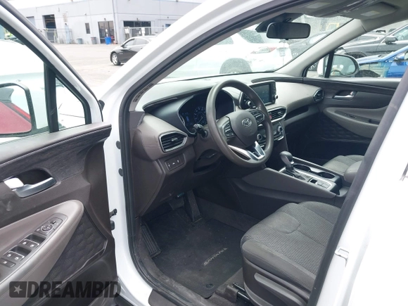 2020 Hyundai Santa Fe SE with VIN 5NMS23AD8LH285363, listed as a IAAI auction lot 42408647 with 60,058 mi miles and . Bid and sale history available at DreamBid. Image 18.