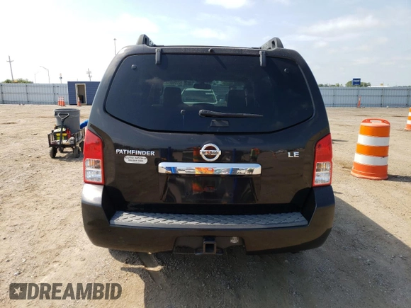 2011 Nissan Pathfinder Silver with VIN 5N1AR1NB6BC607866, listed as a Copart auction lot 62729014 with 140,466 mi miles and Salvage Title. Bid and sale history available at carsss.com. Image 6.