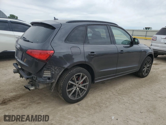 2016 Audi SQ5 Premium Plus with VIN WA1CCAFP3GA123594, listed as a Copart auction lot 57435495 with 149,996 mi miles and Salvage title. Bid and sale history available at DreamBid. Image 3.