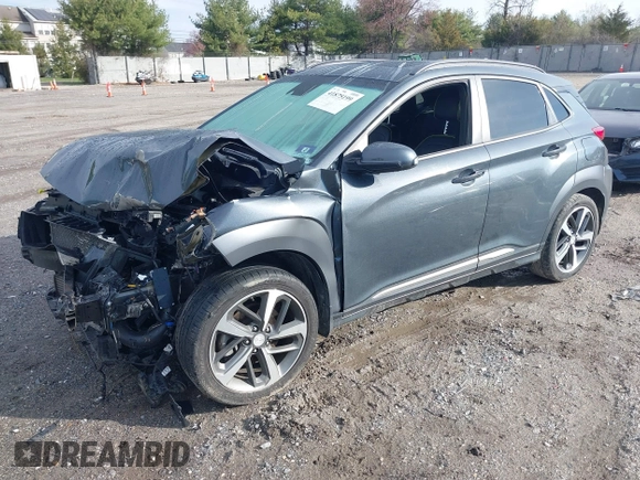 2019 Hyundai Kona Limited with VIN KM8K33A57KU245820, listed as a IAAI auction lot 41875199 with 73,539 mi miles and . Bid and sale history available at carsss.com. Image 17.