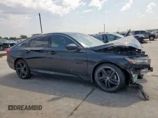 2020 Honda Accord Sport with VIN 1HGCV2F39LA012451, listed as a Copart auction lot 59361395 with 61,539 mi miles and Salvage title. Bid and sale history available at DreamBid. Image 4.