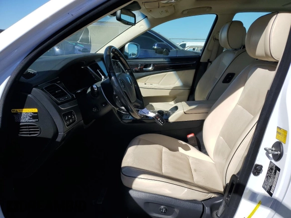 2015 Hyundai Equus Ultimate z VIN KMHGH4JH2FU095077, wystawiony jako Copart lot #71481054 z przebiegiem 111 373 mil mil oraz Szkody całkowita. Historia ofert i sprzedaży dostępna na DreamBid. Obrazek 7.