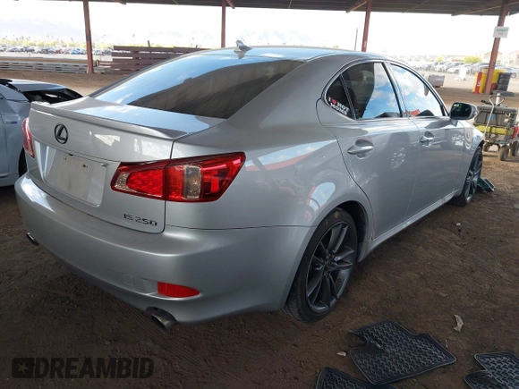 2011 Lexus IS 250 with VIN JTHBF5C23B2101542, listed as a IAAI auction lot 42044542 with 167,338 mi miles and . Bid and sale history available at DreamBid. Image 4.