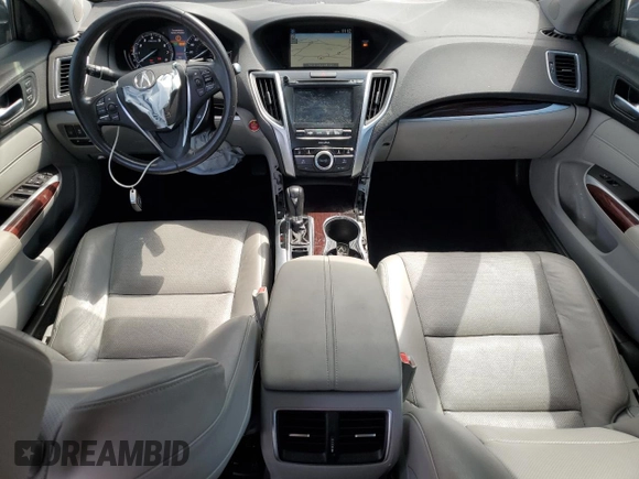 2016 Acura TLX Technology with VIN 19UUB1F55GA004670, listed as a Copart auction lot 58072715 with 140,423 mi miles and Salvage title. Bid and sale history available at DreamBid. Image 8.