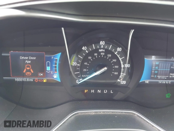 2016 Ford Fusion SE Hybrid with VIN 3FA6P0LU5GR235241, listed as a IAAI auction lot 41697504 with 165,510 mi miles. Bid and sale history available at carsss.com. Image 15.