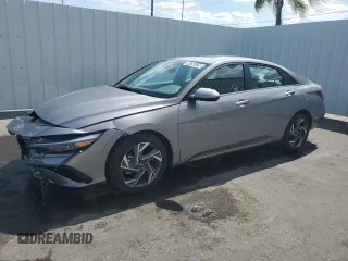 2025 Hyundai Elantra SEL Convenience with VIN KMHLS4DG3SU885551, listed as a Copart auction lot 54754125 with 11,446 mi miles and Clean Title. Bid and sale history available at DreamBid. Image 1.